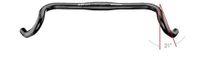 Satori Stuur Boondocks Ø31.8/B=440mm - Mat Zwart