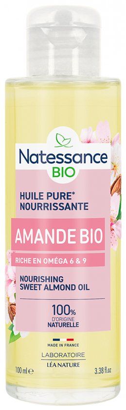Natessance Biologische Zoete Amandelolie 100 ml