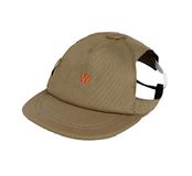 Wouapy T1 Hondenmuts voor verticale hoofdomtrek van 24 tot 30 cm, beige