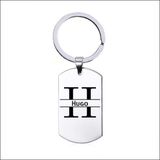 MC Living KadoExpress Sleutelhanger RVS Met Naam - Hugo