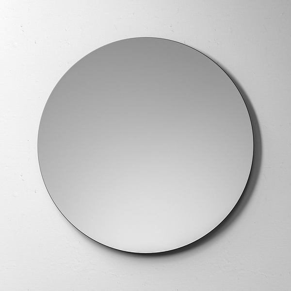 Saniclass Eclipse spiegel - 100x100x3.5cm - met verlichting - Geborsteld Aluminium SP-EC100
