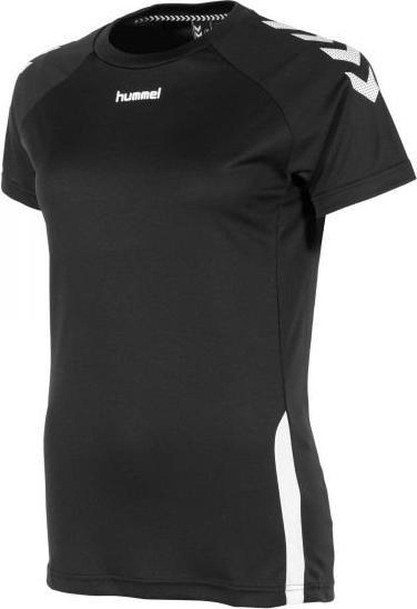 Hummel Authentic Tee Sportshirt Dames - Maat L - Zwart