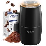 Bomann KSW 6088 CB Elektrische Koffiemolen - 150W - 60g - Roestvrij Staal - Zwart