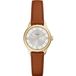 Fossil Gilmore ES5423 Horloge - Leer - Bruin - Ø 28 mm