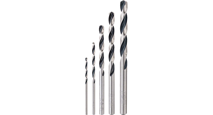 Bosch metaal spiraalboor HSS set PointTeQ DIN 338 10 stuks