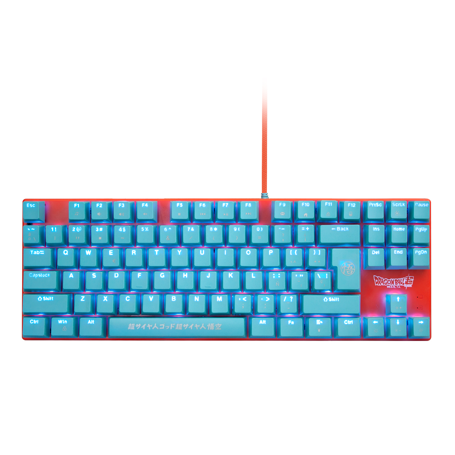 FR-Tec PC Dragon Ball Super Keyboard GOKU