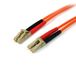 StarTech.com 10m Multimode 50/125 Duplex Glasvezel Netwerkkabel LC-LC - Oranje