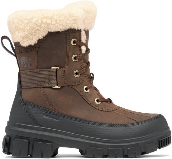 Sorel TORINO™ V PARC WP Dames Snowboots - Tobacco, Black - Size 37