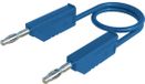 SKS Hirschmann CO MLN 150/1 Meetsnoer Banaanstekker 4 mm 1.50 m Blauw
