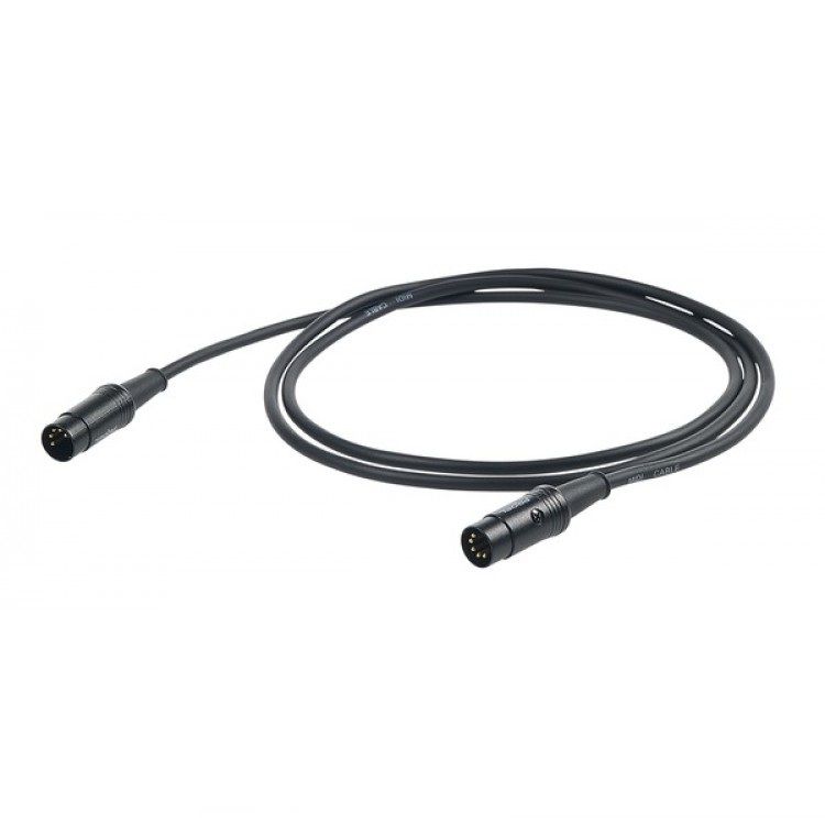 Proel CHL400LU5 - Audio kabel - 5 m - Zwart