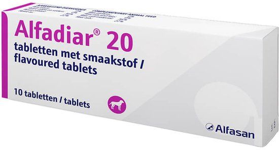 Alfasan Alfadiar 5 - 10 x 10 tabletten