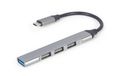 Gembird UHB-CM-U3P1U2P3-03 USB Hub Zilver