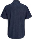 Jack & Jones Regular Fit Denim Overhemd Medium Blue Denim