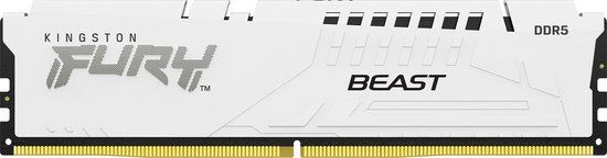 Kingston Technology FURY Beast 32GB 6000MT/s DDR5 CL36 DIMM White EXPO
