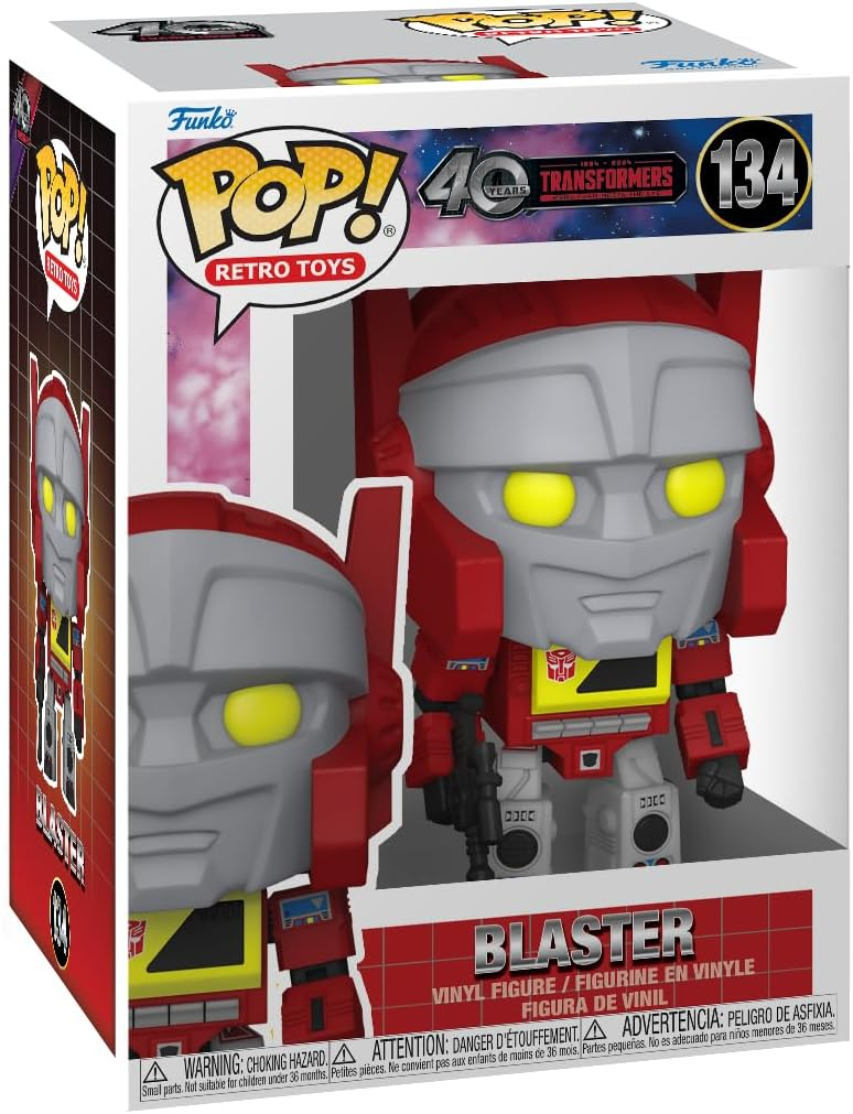 Funko Pop! - Transformers G1 Blaster #134