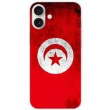 Apple iPhone 16 Plus Siliconen hoesje Tunesische vlag