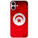 Apple iPhone 16 Plus Siliconen hoesje Tunesische vlag