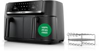 Bosch Serie 4 MAFD440B1 friteuse Dubbel 9 l 2500 W Heteluchtfriteuse Zwart
