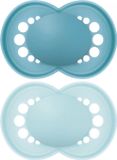 MAM 2 Originele Trend Spenen Blauw 6 Maanden en Ouder