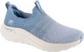 Skechers Arch Fit 2.0 Dames Sportschoenen Blauw Maat 37