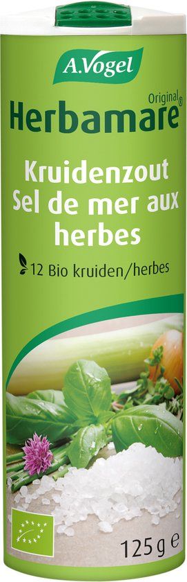 A.Vogel Herbamare Original Kruidenzout - 125g - Kruidenzout met 12 biologische kruiden en groenten