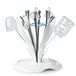 Nuk 10256311 Multidry Droogrek, Praktisch Drogen Van Maximaal 6 Babyflessen En Accessoires, 23 X 23 X 25.5 Cm, Wit