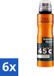 L'Oréal Men Expert Déodorant Vaporisateur - Thermic Resist - 150 ml - 6 pièces