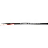 HELU 400092 Luidsprekerkabel HELUSOUND 400 4 x 2.5 mm² + 4 x 2.5 mm² Zwart per meter
