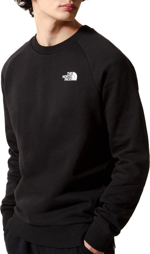 The North Face Raglan Redbox Trui Mannen - Zwart/Wit - Maat S