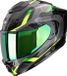 Scorpion EXO-1500 Sleek Black Green Integraalhelm Maat XL
