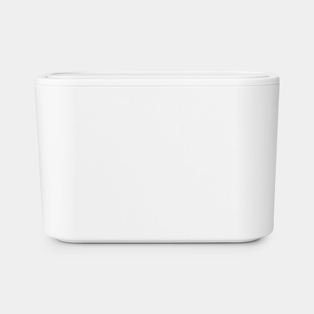 Brabantia MindSet Round White Waste Container