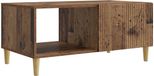 vidaXL Salontafel Oud hout 90 x 50 x 40 cm Bewerkt hout