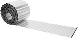 vidaXL Gazonrand - 20 m x 30 cm - Gegalvaniseerd staal - zilver