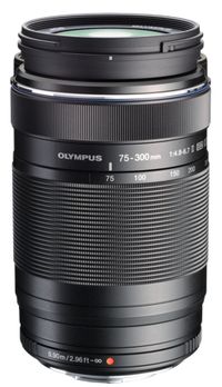 Olympus OM SYSTEM M.Zuiko Digital 75-300mm f/4.8-6.7 II Lens - Black