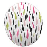 Bonamaison, Ergonomische muismat met polssteun, digitaal bedrukte muismat tegen schede problemen, antislip onderkant, voor kantoor en thuis, afmetingen: 20 x 23 cm