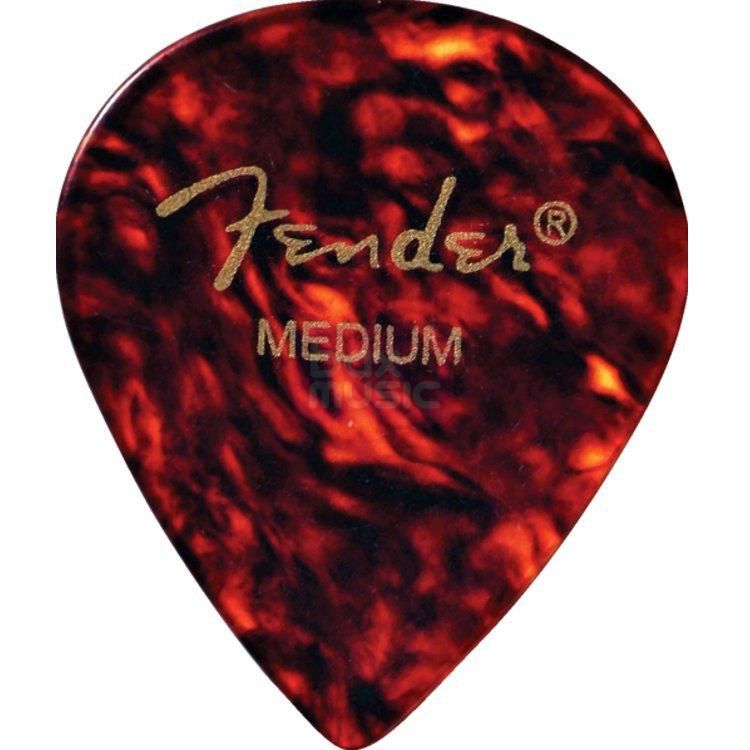 Fender 551 Classic Pick Pack Shell Medium - set van 12 plectrums