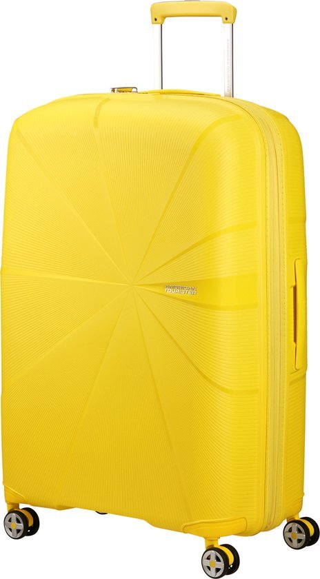 American Tourister trolley Starvibe 77 cm. Expandable geel