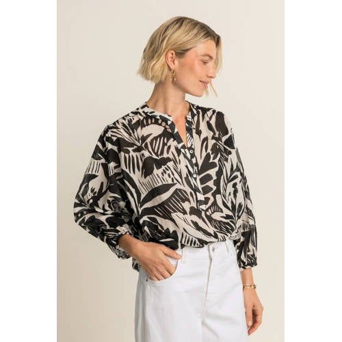 Expresso Blousetop Zwart