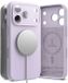 Ringke Silicone Magnetic Hoesje Geschikt voor Apple iPhone 17 Pro Max | Compatibel met MagSafe / Qi2 | Back Cover met Magneet | Zacht Siliconen | Slank Design | Paars