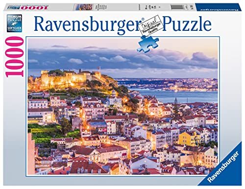 Ravensburger 1000 stukjes, Lissabon, collectie foto's en landschappen, puzzel voor volwassenen, meerkleurig, 17183 5