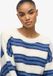 Superdry - Slouchy Gestreepte Gebreide Trui Relaxed Pasvorm - Dames - Sweaters
