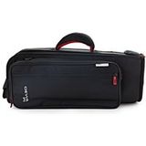 Prstige GEWA Prestige SPS Gig Bag/Trompettas - Cordura 1680 Denier - 20 mm vulling met glasvezelinzetstuk - accessoirezakje - schouderband/schouderriem - zwart