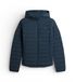 Tommy Hilfiger WW0WW47753 Veste légère en duvet pour femme, coupe ajustée, bleu marine (L)