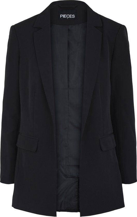 Pieces PCBOSSY LS LOOSE BLAZER NOOS Dames Blazer - Zwart - Maat XS