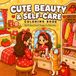 Cute Beauty & Self-Care Coloring Book