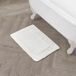 Laura Ashley Ruffle Cotton 17" x 24" Bath Rug