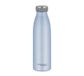 THERMOcafé by THERMOS TC BOTTLE Thermosfles, roestvrij staal, geschikt voor koolzuurhoudende dranken, 12 uur warm, 24 uur koud, 0,50 l, lekvrij, voor school, onderweg en kantoor, blauw