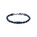 Armani Exchange Heren blauwe roestvrij stalen armband, AXG0165470