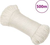 vidaXL touw 3 mm 500 m polypropyleen wit
