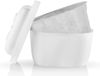 Yucona Recharge de filtre à eau 6 pièces pour filtre à eau réutilisable de 6 mois, 96 % de plastique économisé, 6 sacs filtrants, fabriqué en Allemagne [charbon actif issu de coques de noix de coco].
